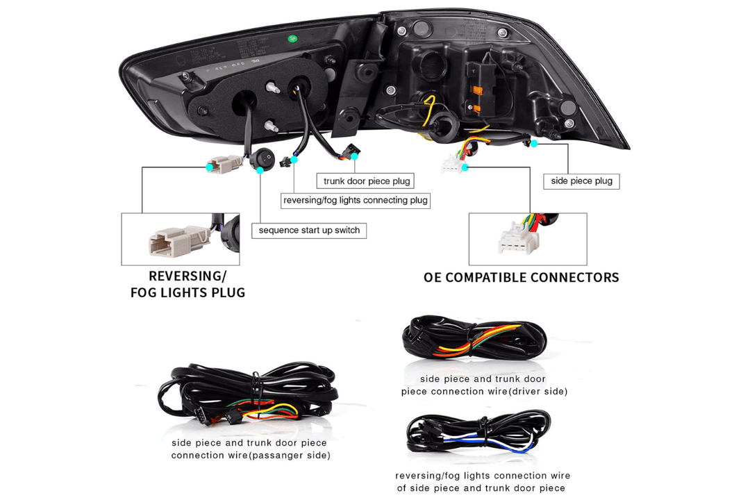 Mitsubishi Lancer & EVO X LED Tail Lights Upgrade (2008-2018)