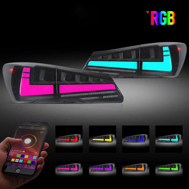 NTXGlow Custom LED Tail Lights (2006-2012 Lexus IS250 IS350)