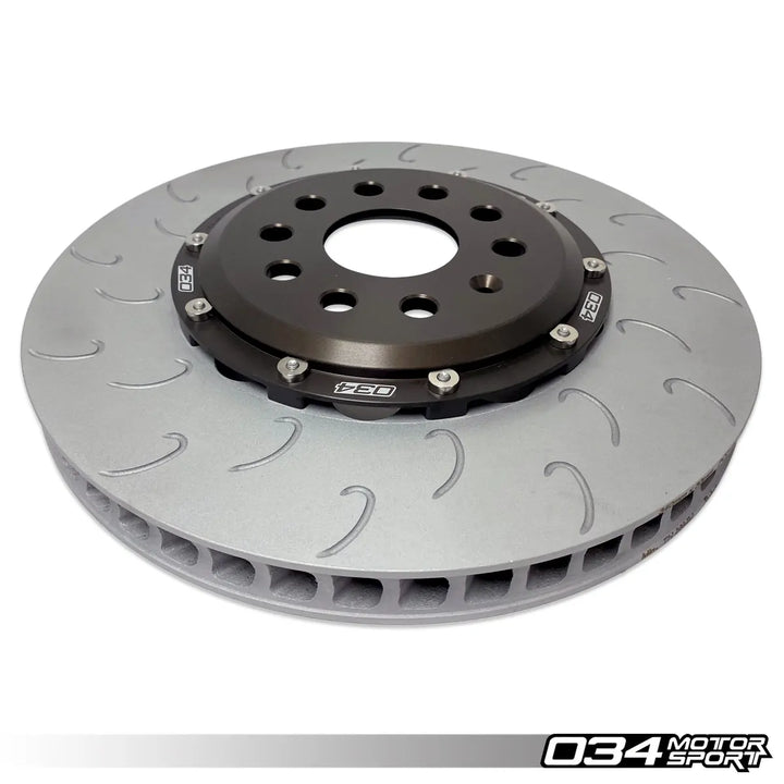 2-Piece Floating Front Brake Rotor Upgrade Kit, Volkswagen & Audi MQB and MQB EVO with 2.0T TFSI (Performance Pack)