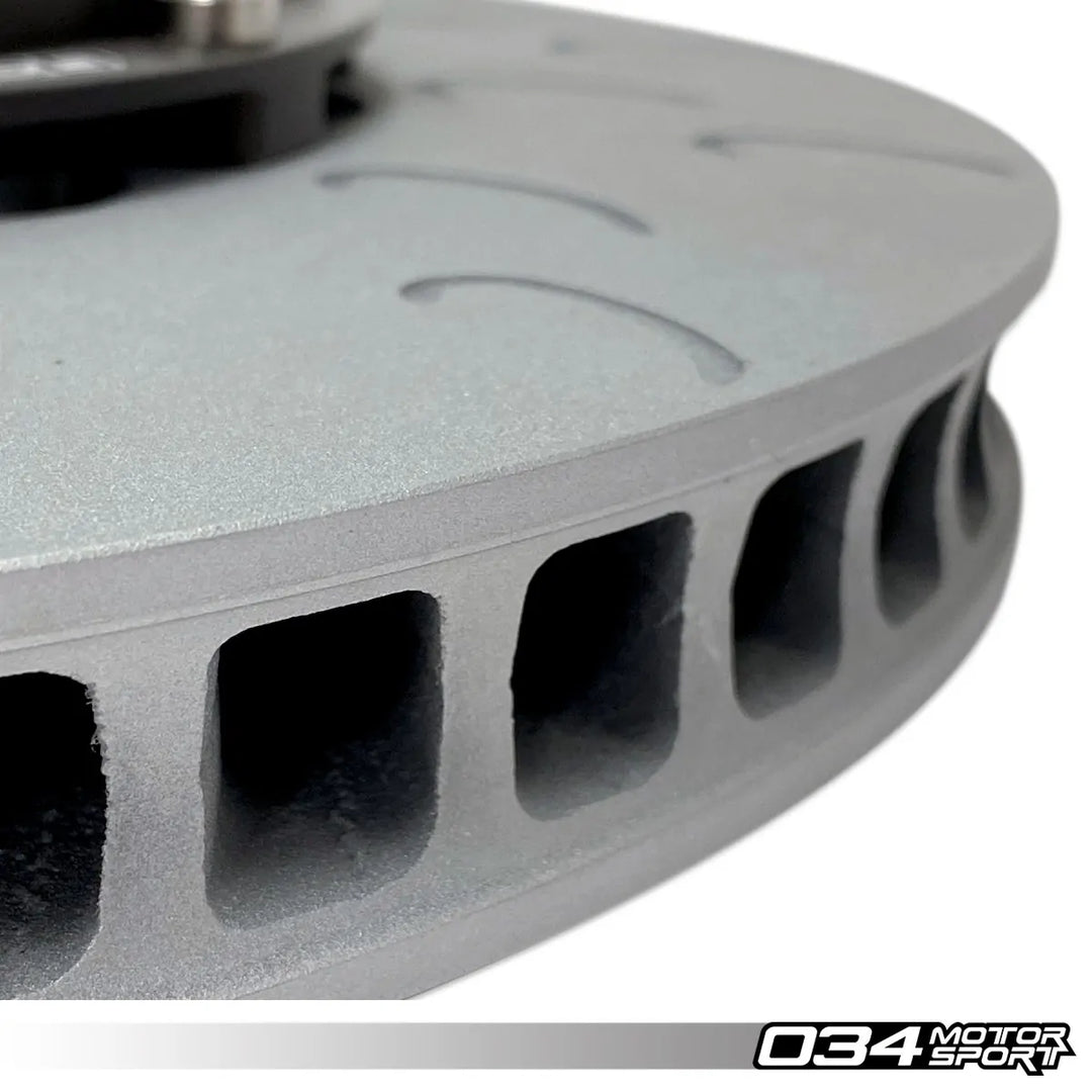 2-Piece Floating Front Brake Rotor Upgrade Kit, Volkswagen & Audi MQB and MQB EVO with 2.0T TFSI (Performance Pack)