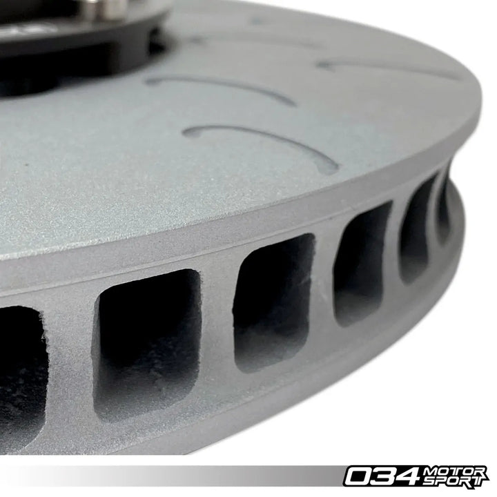 2-Piece Floating Front Brake Rotor Upgrade Kit, Volkswagen & Audi MQB and MQB EVO with 2.0T TFSI (Performance Pack)