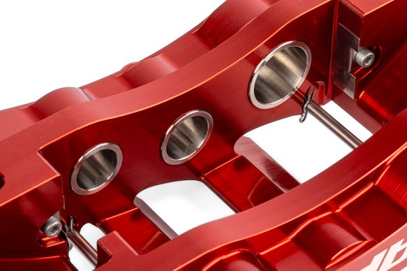 Dinan Rear Big Brake Kit - 2015-2021 BMW M2/M3/M4 Rear - 4-Piston - 370x32mm - Red - F80/F82/F83/F87