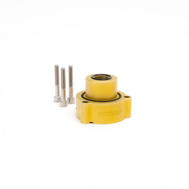 Pwrhaus FSI EA113 & TSI EA888 2.0T Diverter Valve Spacer - Gold Edition
