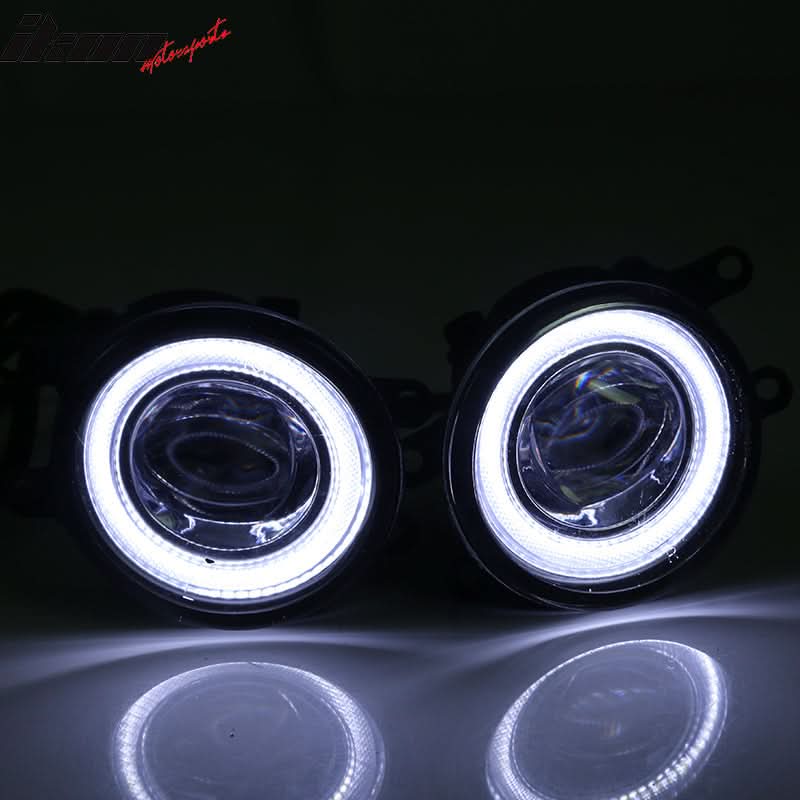 2011-2017 Toyota Sienna 2PC Hi-Power 10W LED Halo Projector Fog Lights