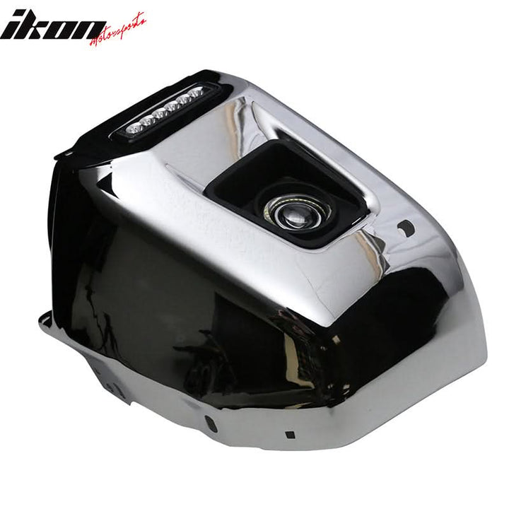 2014-2019 Toyota Tundra Chrome Halo Projector LED Bumper Fog Lights