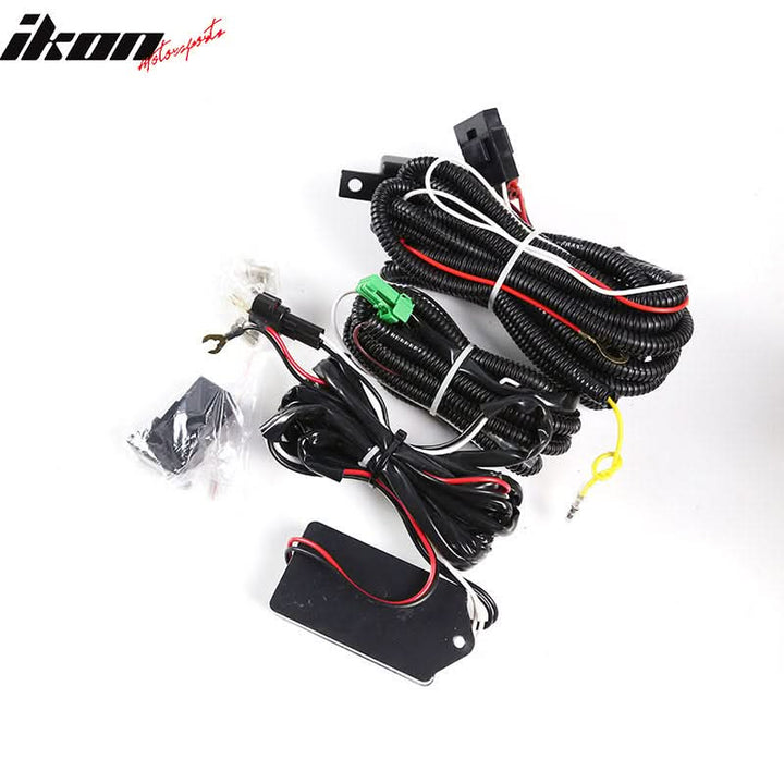 2013-2015 Toyota RAV-4 Halo Projector Clear Front Fog Lights Lamp