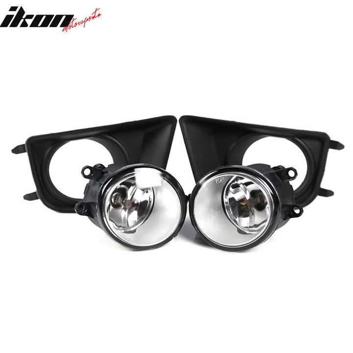 2012-2015 Toyota Tacoma 2PCS Front Fog Lights W/ Clear Lens