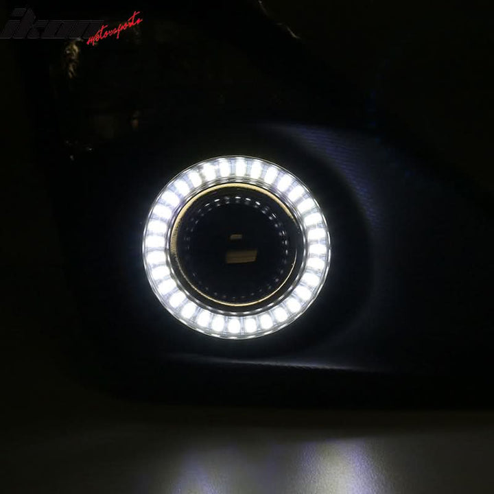 2013-2016Â Scion FR-S Projector Fog Lights w/ Angel Eyes & Bezels