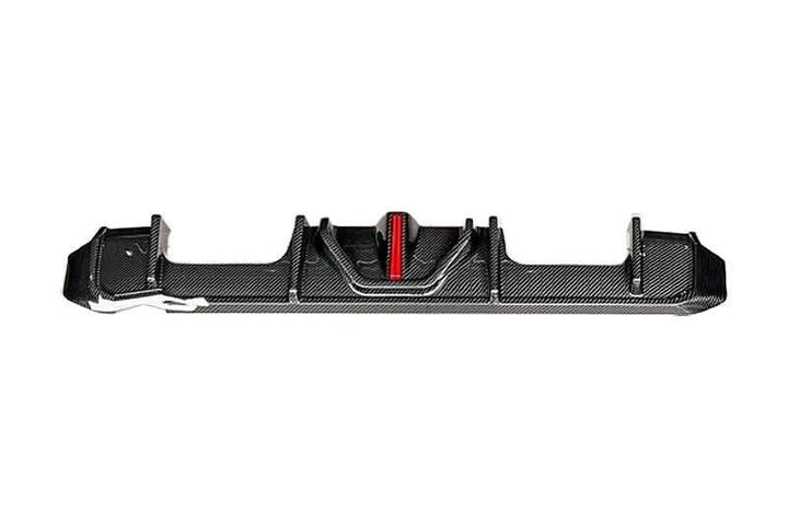 BMW 3 Series G80 M3 G82 G83 M4 Carbon Fiber Rear Diffuser with LED Lights (2019 - 2024)