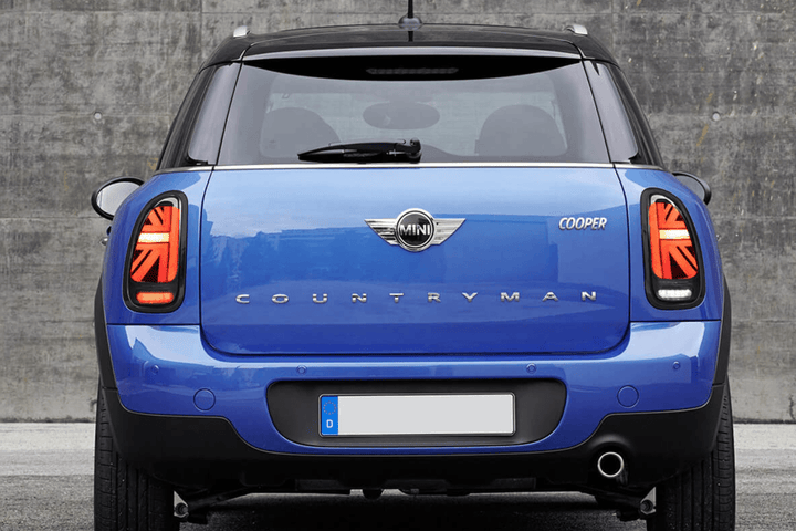 Mini Cooper - Red and Smoked - LED Tail Lights Upgrade (2010-2016)
