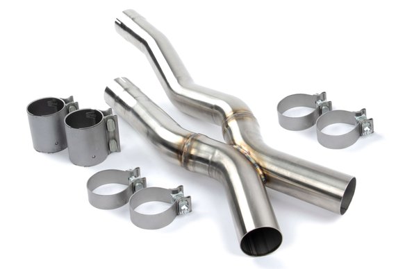 Dinan Resonator Delete Kit - 2020-2025 BMW X3M/X4M Stainless Steel - 2.75" - F97/F98