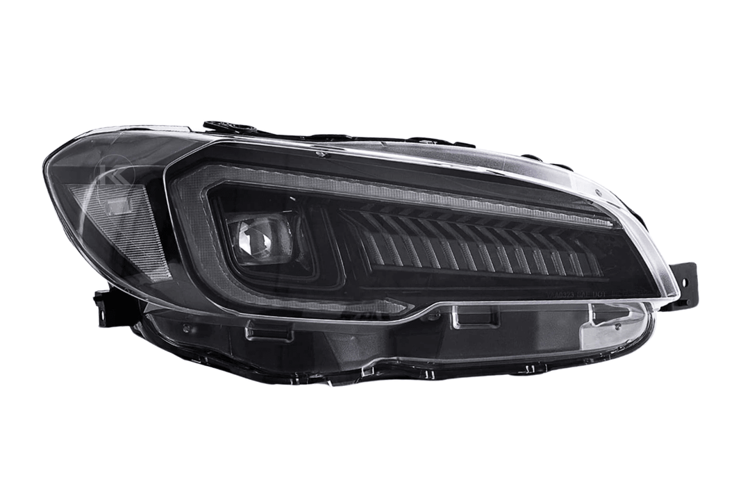 Subaru WRX & WRX STI 1st Gen (VA) Black LED Matrix Projector Headlights (2015-2021)