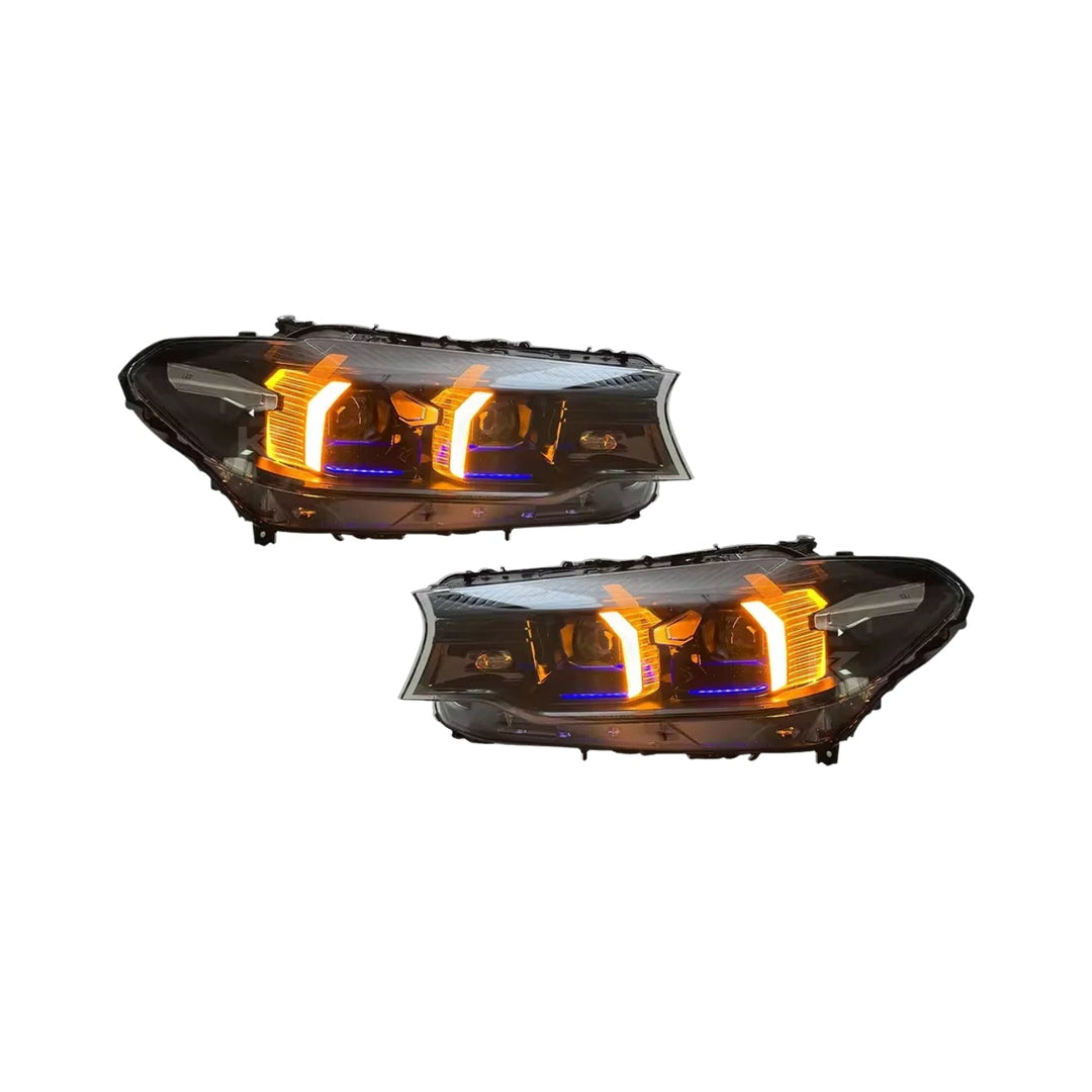 BMW 5 Series G30 / G38 / M5 F90 Dual-Color LED Headlight Assembly with DRL 2018 - 2020