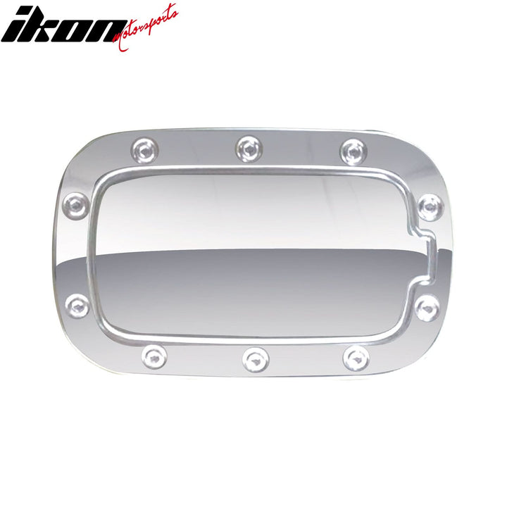 2011-2014 Grand Cherokee Durango Chrome Gas Door Cover Stainless Steel