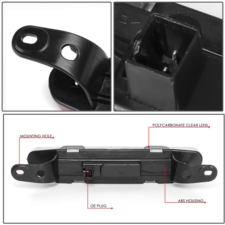 06-10 Dodge Charger LED 3rd Brake Light - Black