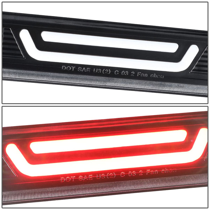 04-12 Chevrolet Colorado 3D Style LED Third Brake Light - Black