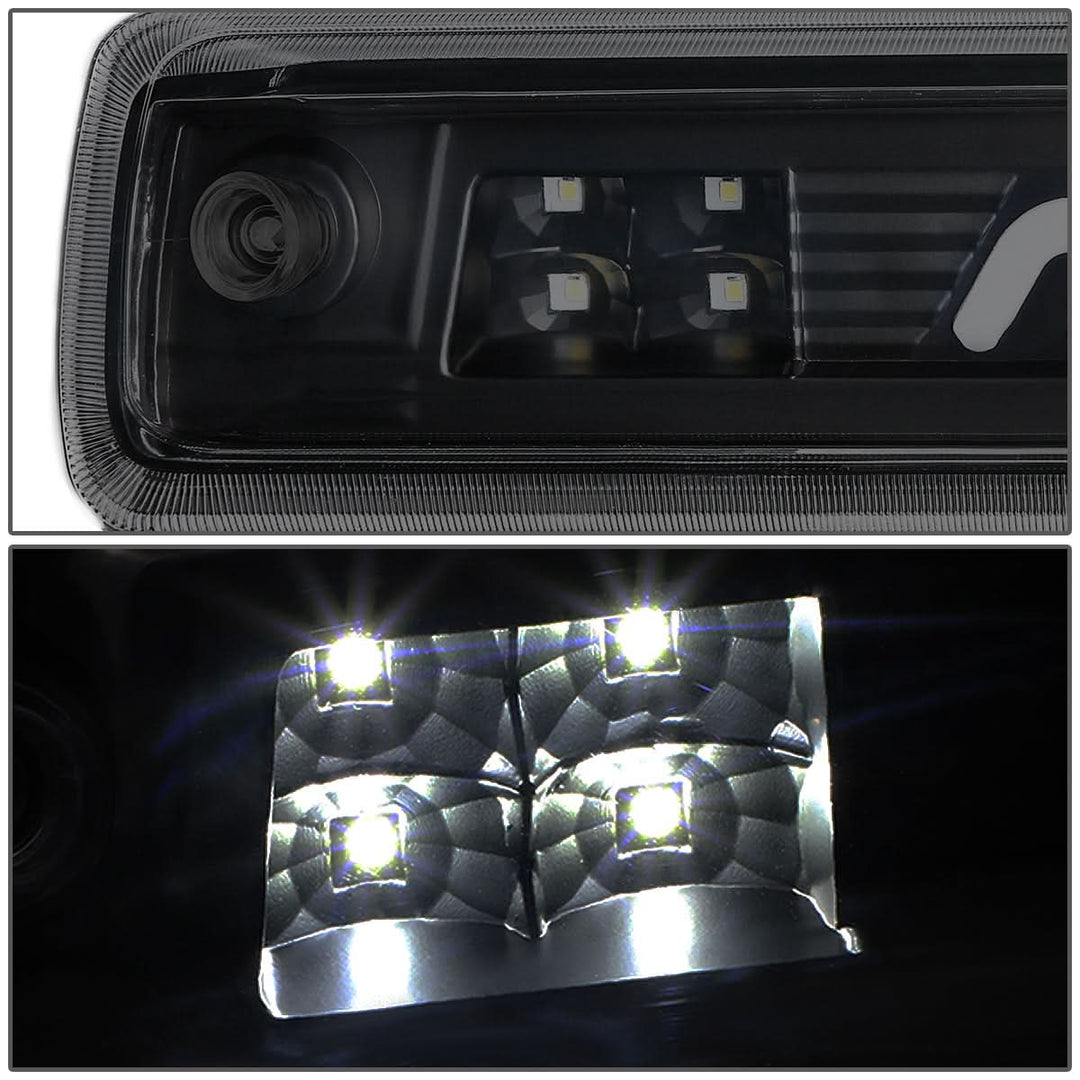 2015-2018 Chevrolet Colorado 3D LED Third Brake Light - Black/Smoke