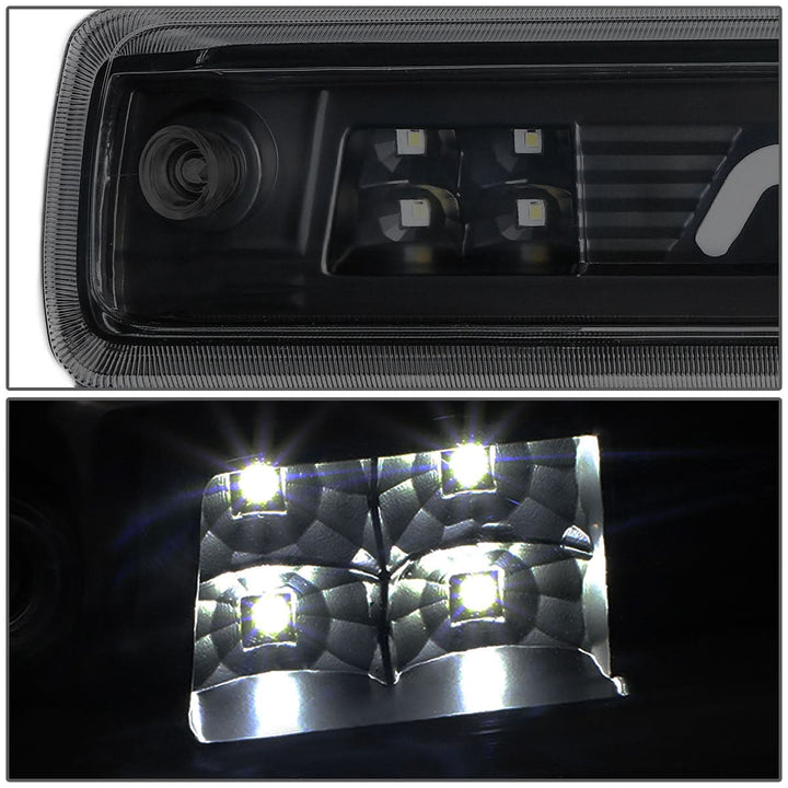 2015-2018 Chevrolet Colorado 3D LED Third Brake Light - Black/Smoke