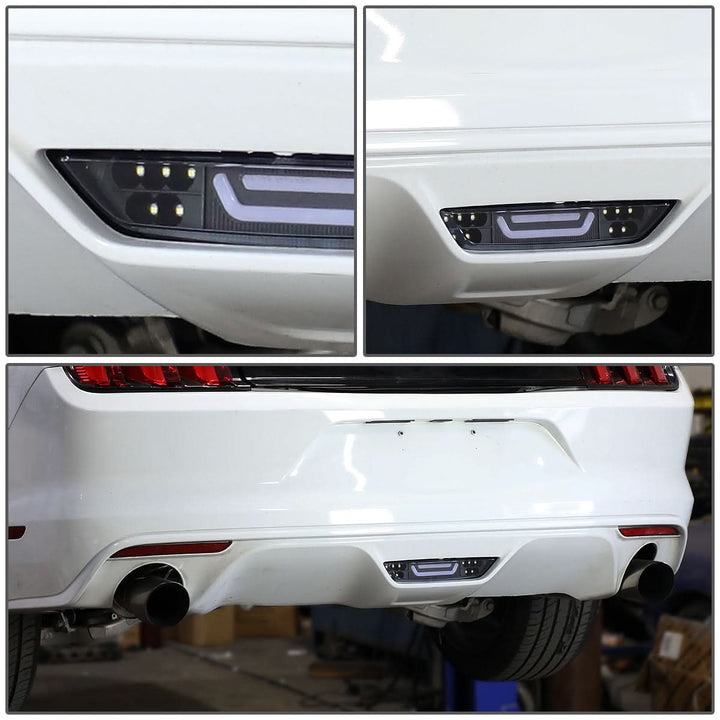 2015-2018 Ford Mustang 3D LED Third Brake Light - Black