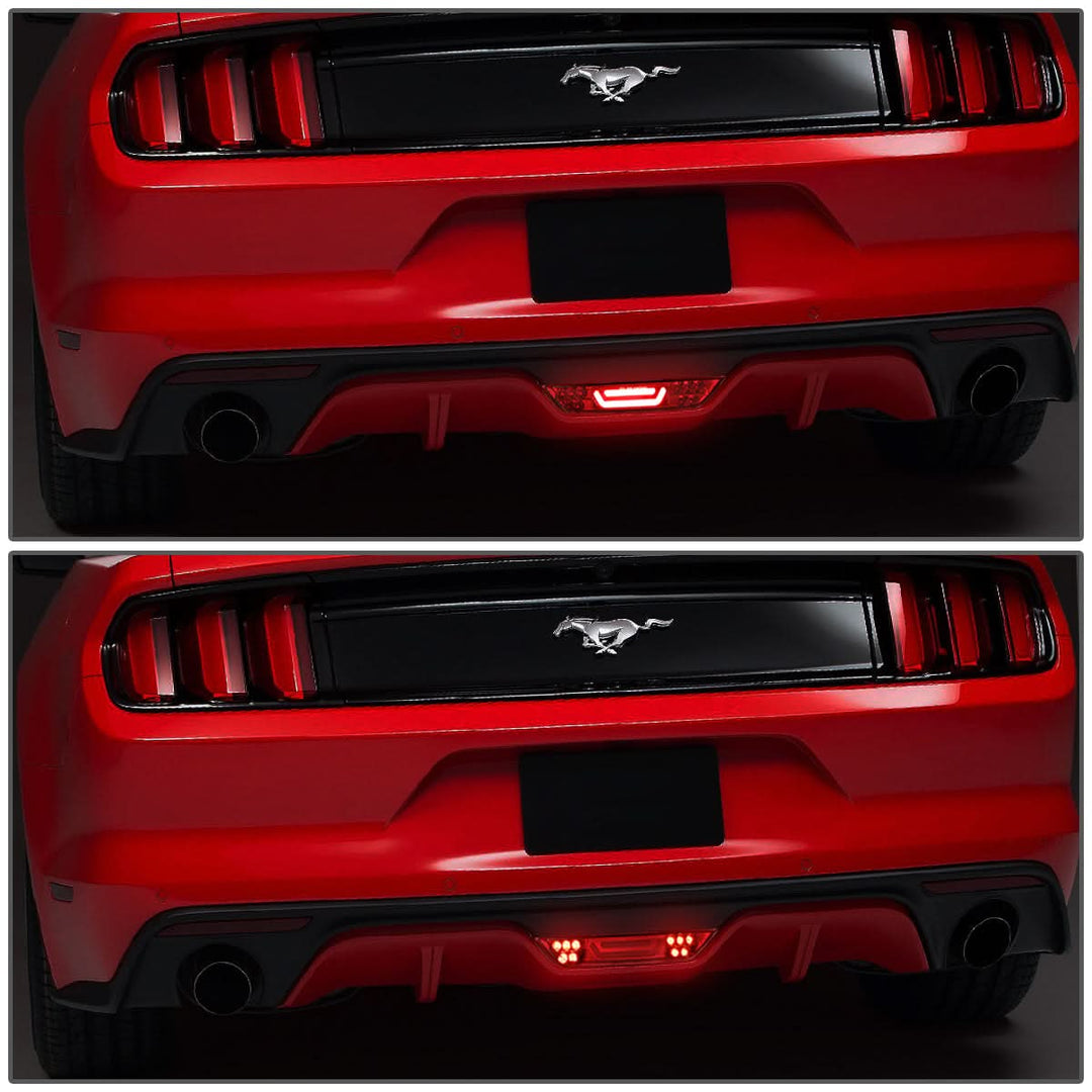 15-18 Ford Mustang 3D LED Third Brake Light - Red