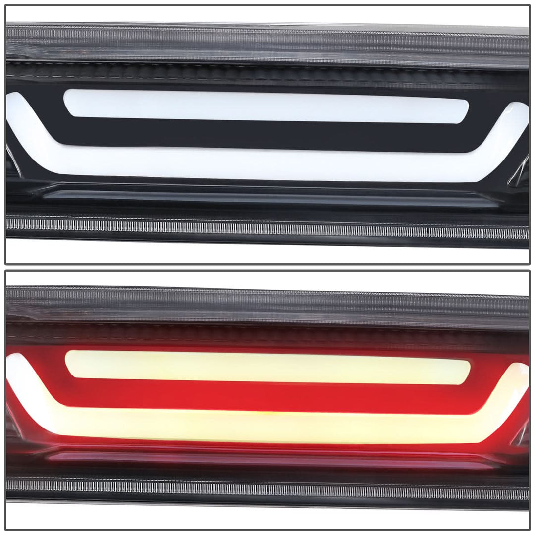 07-14 Chevrolet Silverado GMC Sierra 3D LED Third Brake Light Black