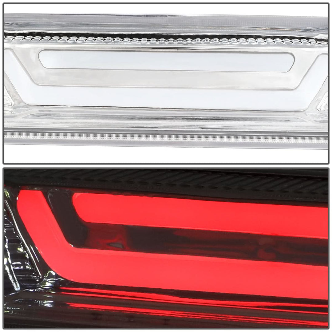 07-14 Chevrolet Silverado GMC Sierra 3D LED Third Brake Light Chrome
