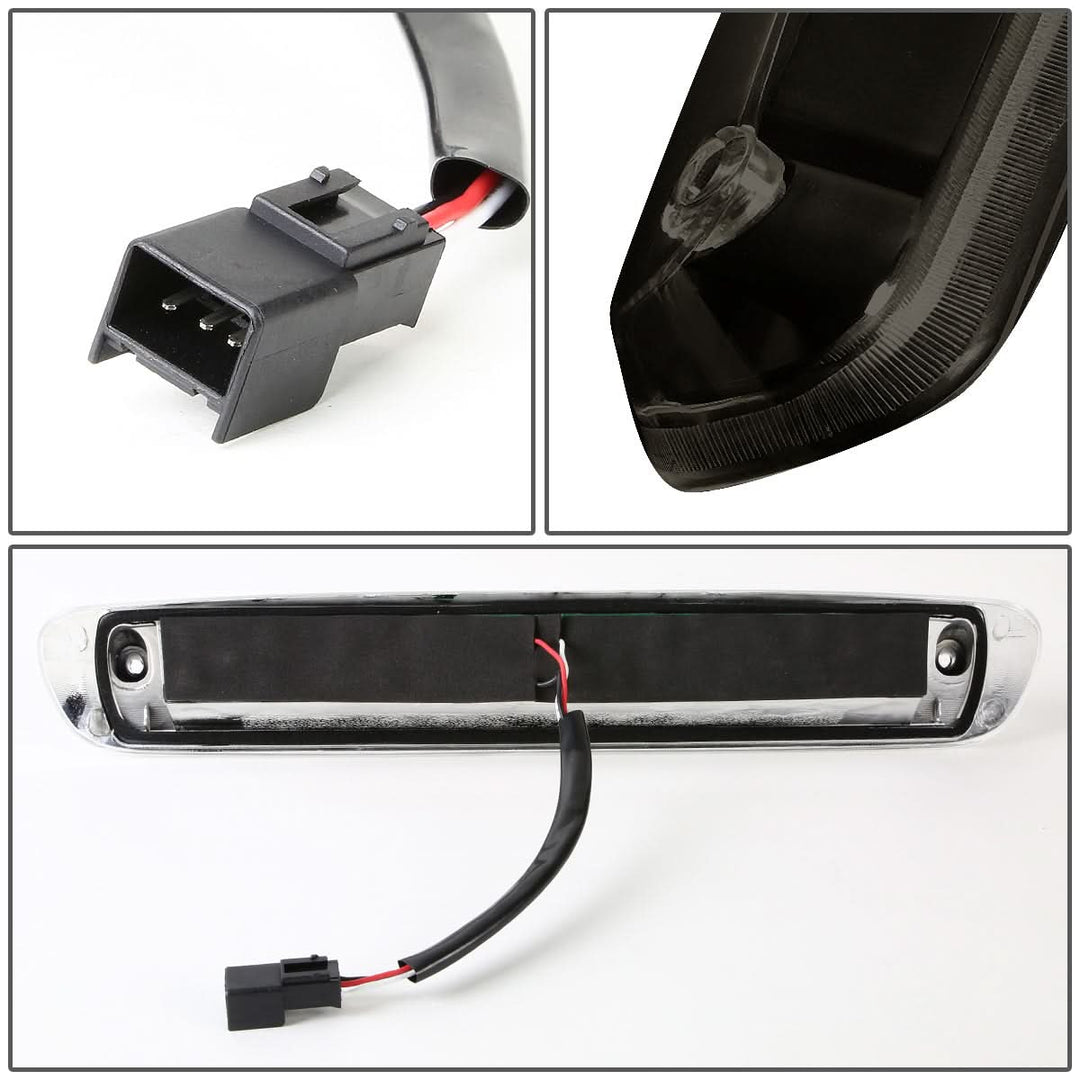 07-14 Chevrolet Silverado GMC Sierra LED 3rd Brake Light Black Smoke
