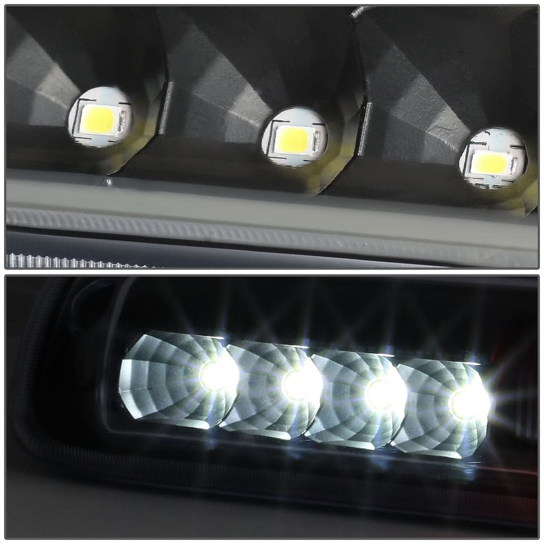 99-07 Chevy Silverado GMC Sierra 3D LED Third Brake Light Black