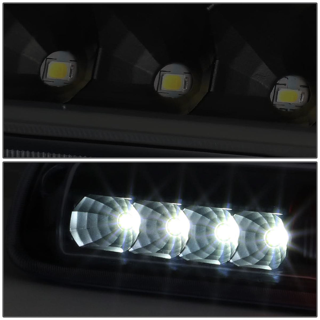 99-07 Chevy Silverado GMC Sierra 3D LED Third Brake Light Black Smoke