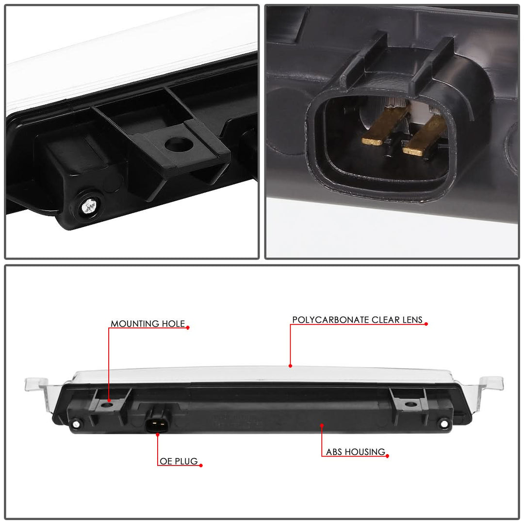 2009-2017 Chevrolet Traverse LED 3rd Brake Light - Black