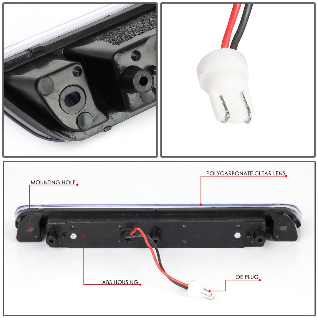 06-14 Honda Ridgeline LED 3rd Brake Light - Black