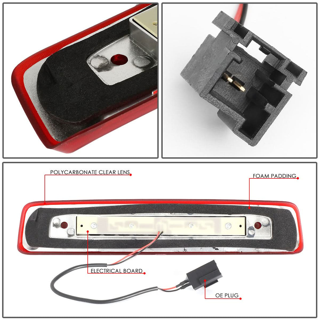 2006-2010 Jeep Commander LED 3rd Brake Light - Red