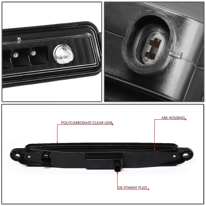 05-15 Nissan Armada LED 3rd Brake Light - Black
