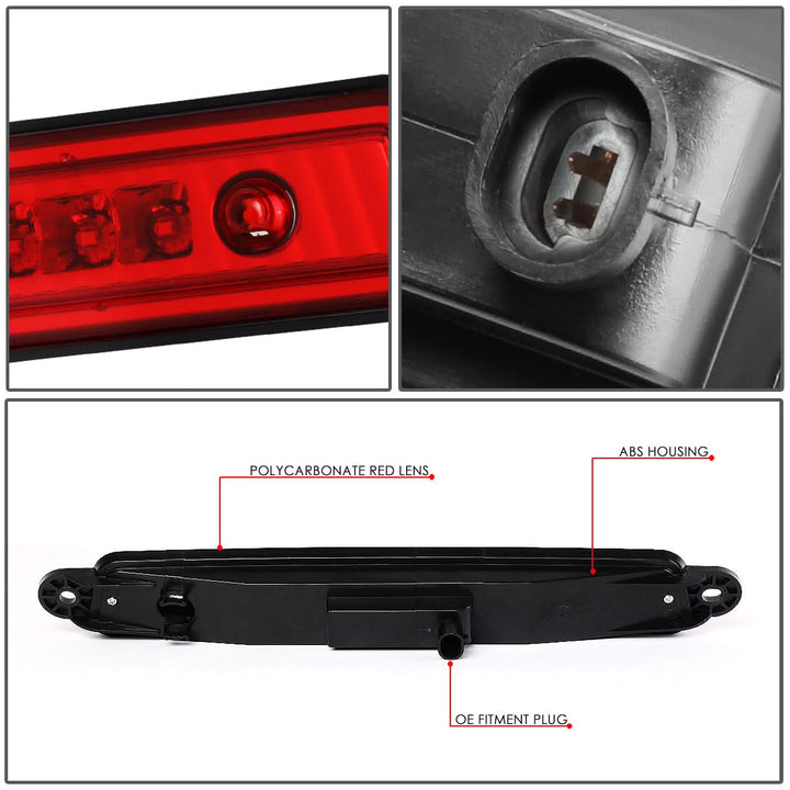 05-15 Nissan Armada / 04-10 Infiniti QX56 LED 3rd Brake Light Red