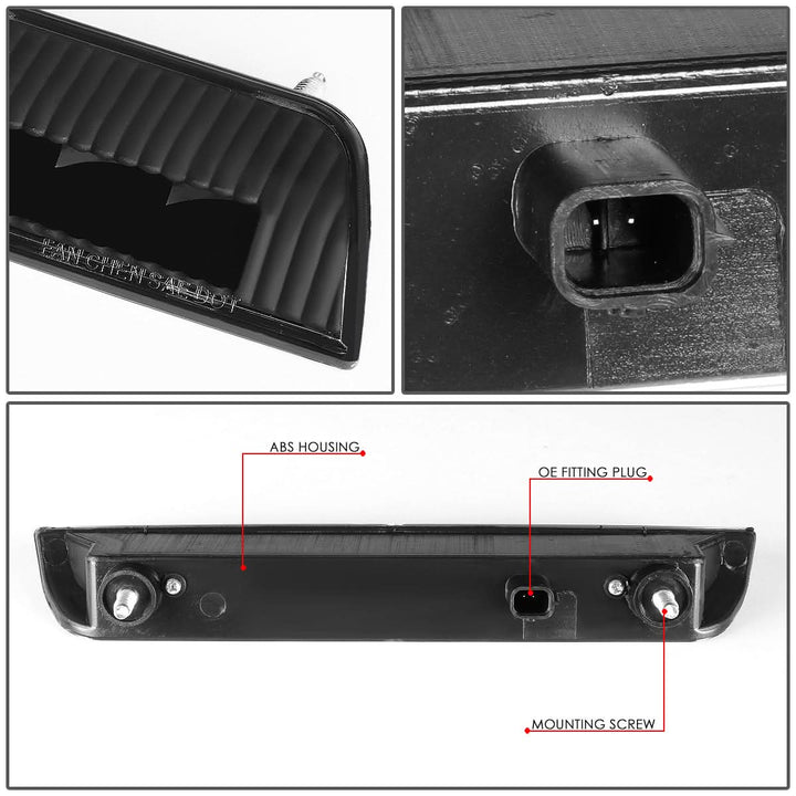 2014-2019 Nissan Rogue LED Third Brake Light - Black
