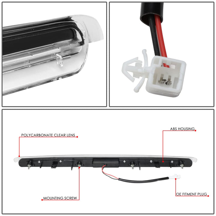 2005-2010 Scion tC LED 3rd Brake Light - Black