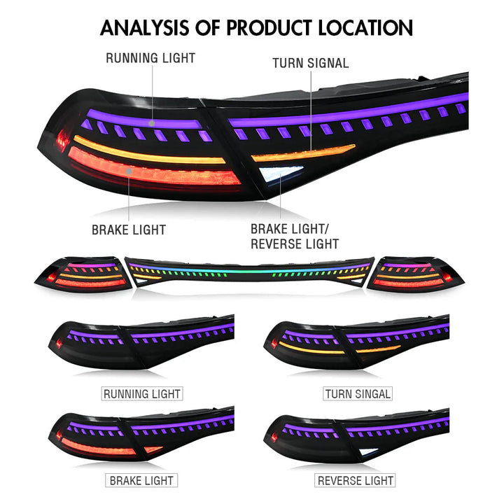 2023-2024 Honda Accord 11th Gen Tail Lights