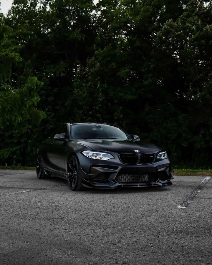 BMW 2 Series F87 M2/M2C K2 Carbon Fiber Front Lip (2016 - 2019)