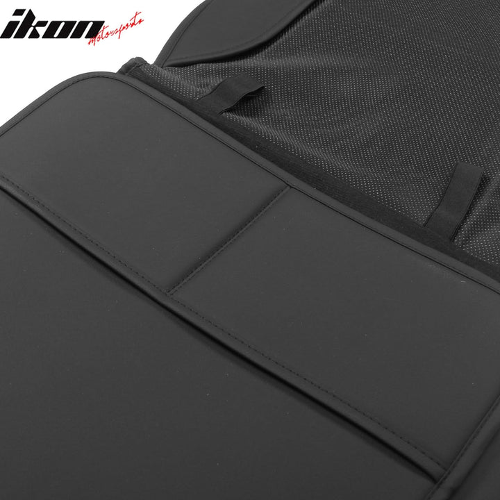 2007-2025 Jeep Wrangler JK JL Leather Car Seat Cover w/ Pocket
