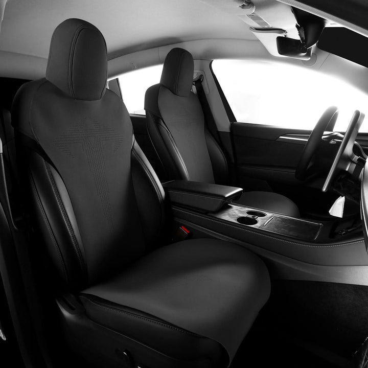 2017-2023 Tesla Model 3 Seat Covers Cushions V1 Suede Leather