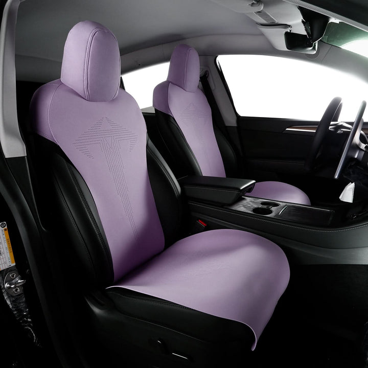 2020-2024 Tesla Model Y Seat Covers Cushions V1 Suede Leather