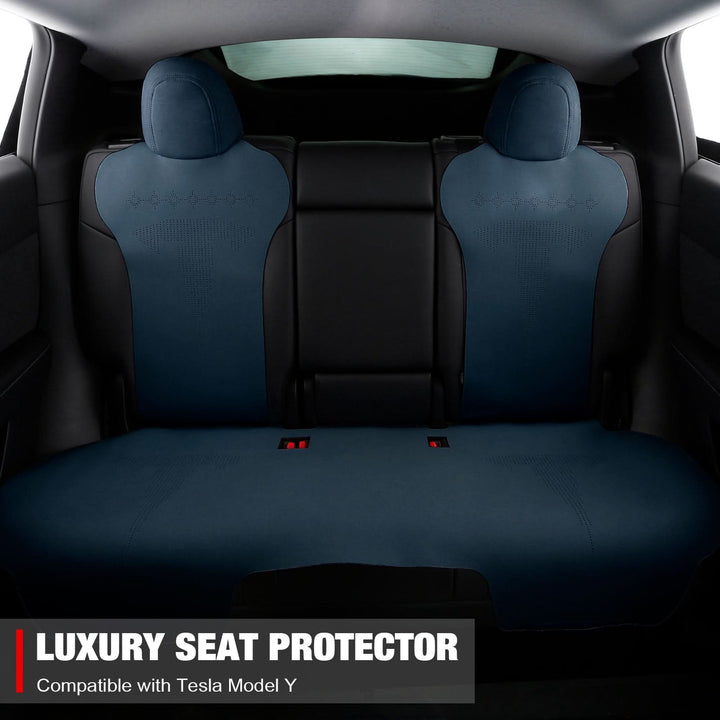 2020-2024 Tesla Model Y Seat Covers Cushions V2 Suede Leather