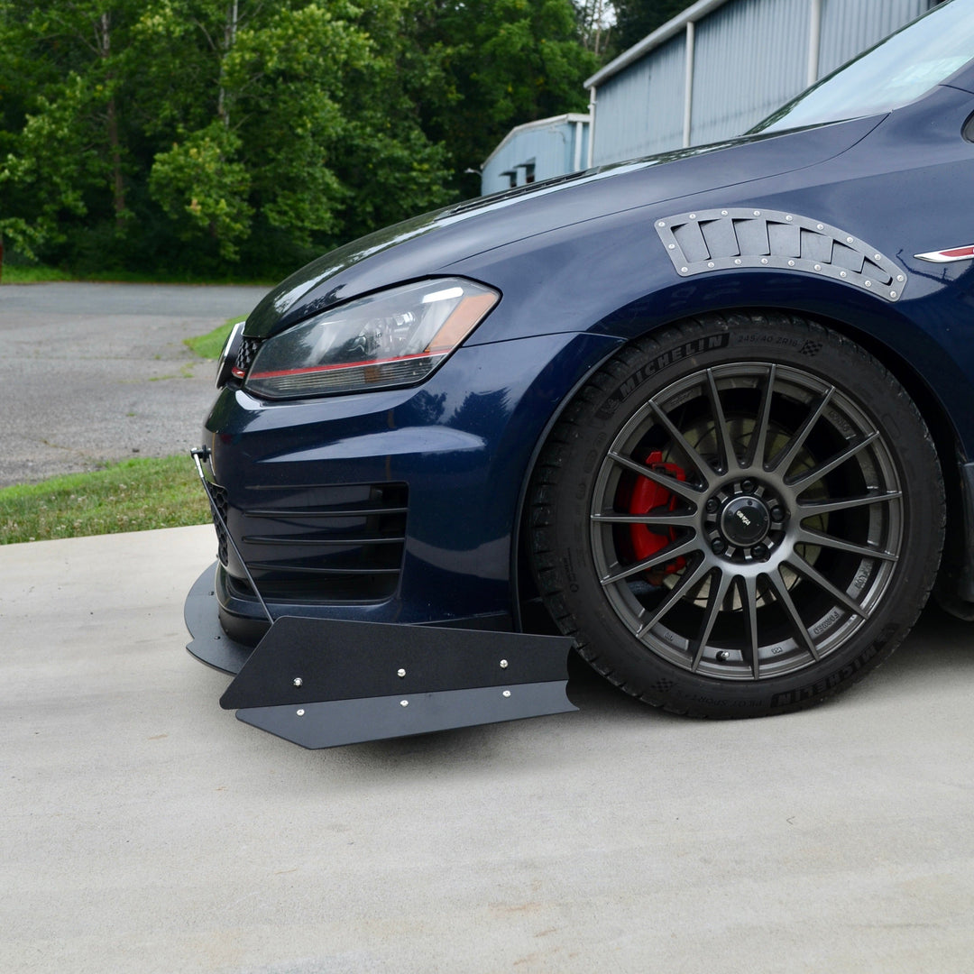 Track Chassis Mounted Splitter - MK7 GTI 2015-2017 V3