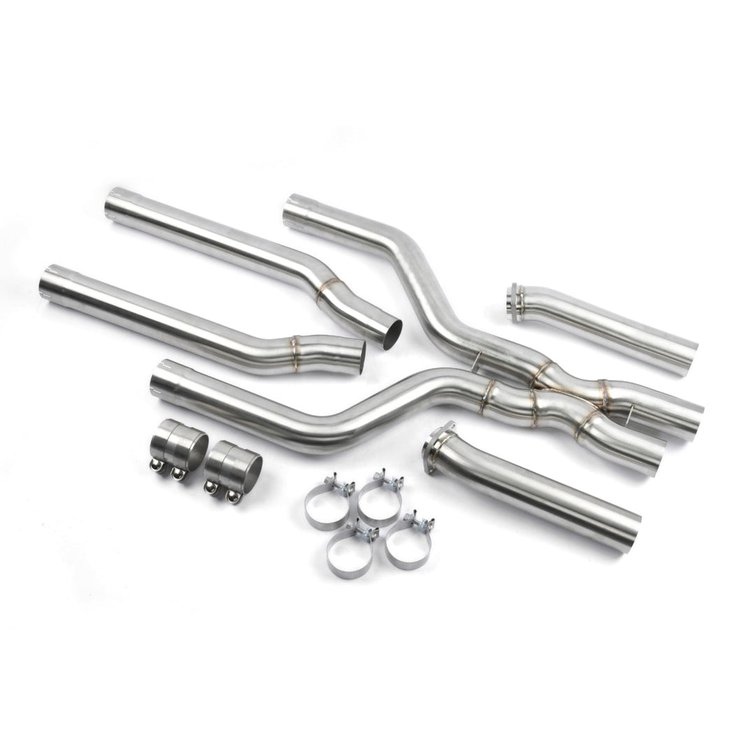 Dinan High Flow X-Pipe Exhaust - 2024-2026 LCI BMW X5M/X6M