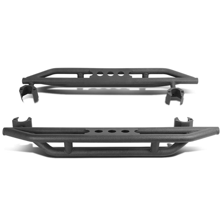 07-16 Jeep Wrangler 2 Door Rock Crawler Nerf Bar / Step Bar Black