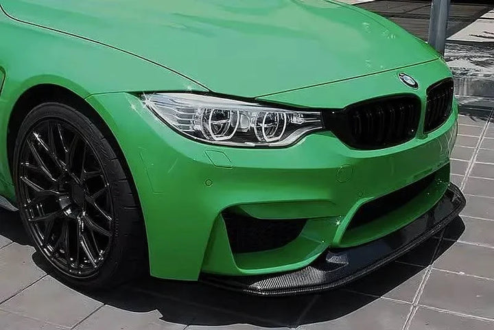 BMW 3 Series F80 M3 F82 F83 M4 GTS Style Carbon Fiber Front Lip (2015 - 2021)