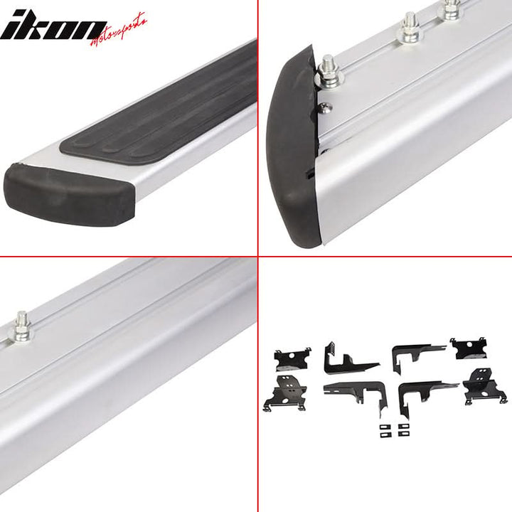 2007-2014 GMC Acadia 2008-2014 Buick Enclave Matte Black Running Board
