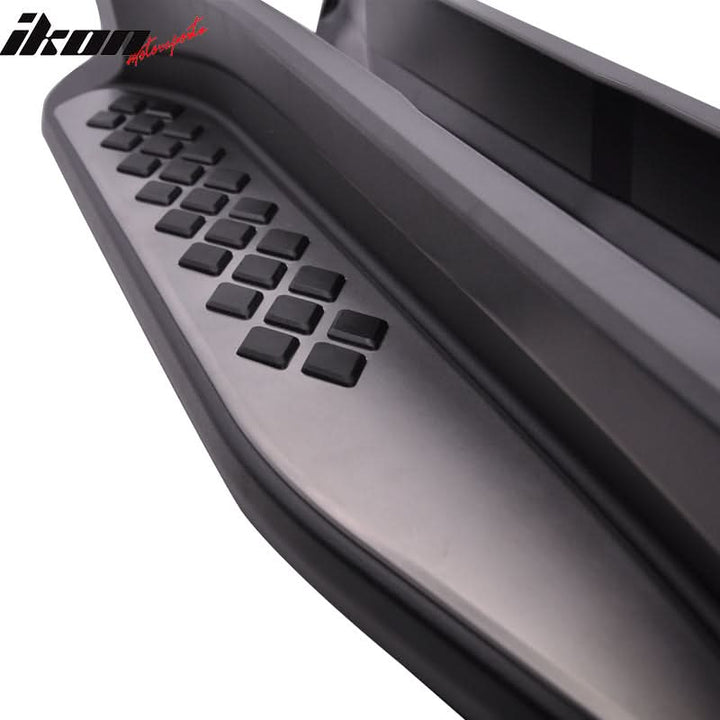 2014-2018 Honda Vezel HRV OE Style Silver Running Boards Aluminum ABS