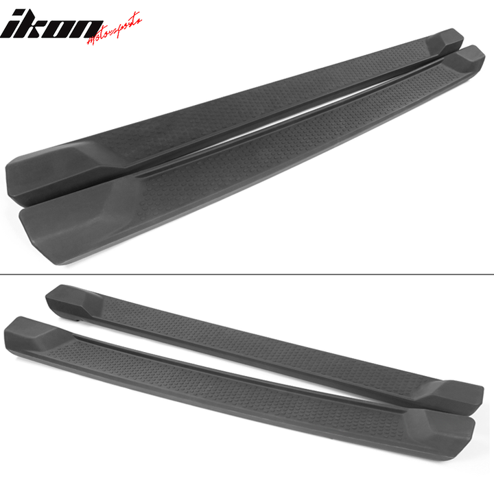 2018-2024 Jeep Wrangler JL 4-Door OE Textured Black Running Boards ABS
