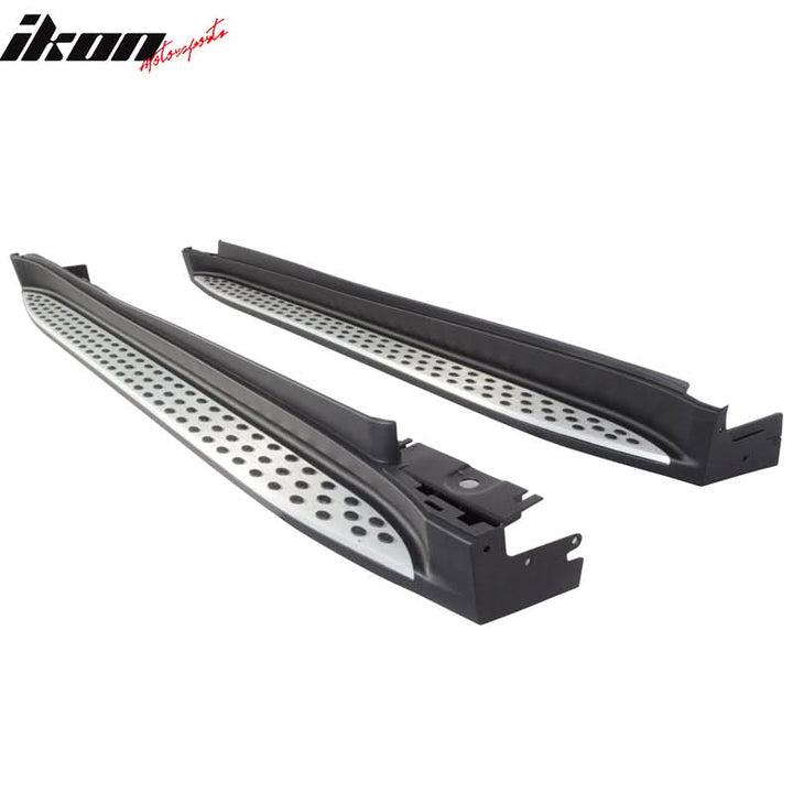 2006-2011 Benz W164 ML320 ML350 ML550 OE Silver Running Board Aluminum